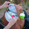 MoDRN Eloise Let's Go Mini Backpack Diaper Bag, Brown EasyOptionXY LLC