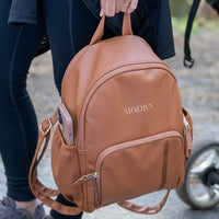 MoDRN Eloise Let's Go Mini Backpack Diaper Bag, Brown EasyOptionXY LLC
