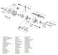 600CTS Round Baitcaster Reel