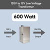 600W Multi-Tap Low Voltage Transformer | 12V - 15V