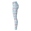 Flamingo Blue Floral Leggings