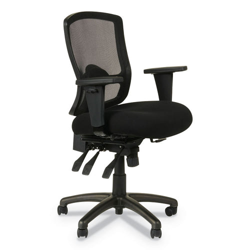 Alera® Alera® Etros Series Mesh Mid-Back Petite Multifunction Chair