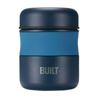 Built 10-Ounce Double Wall Vacuum Insulated Food Jar in Blue, Small EasyOptionXY LLC