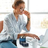 Built 10-Ounce Double Wall Vacuum Insulated Food Jar in Blue, Small EasyOptionXY LLC