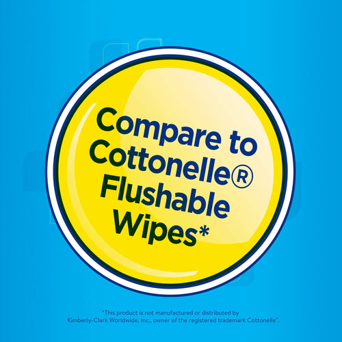 Equate Fresh Scent Flushable Wipes, 48 Count EasyOptionXY LLC