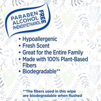 Equate Fresh Scent Flushable Wipes Travel Pack, 18 Total Wipes EasyOptionXY LLC