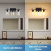 60W Elegant Wall Lights Modern with Clear Glass Sconce