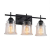 60W Elegant Wall Lights Modern with Clear Glass Sconce