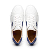 61-101-NVY OLYMPIAS Italian Calfskin and Crocodile Stripe, Navy