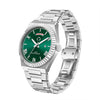 BLACK TIE MENS DIAMOND CUT WATCH