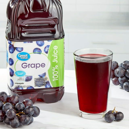Great Value 100% Grape Juice, 64 fl oz EasyOptionXY LLC