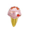 Pink ice cream