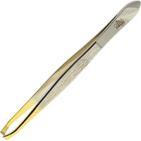 Camila Solingen Professional Slant Tip Tweezer (3.5 inch)