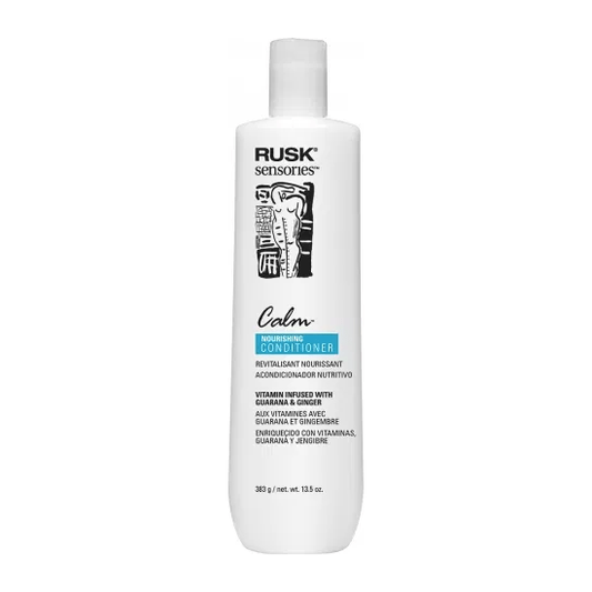 Rusk Sensories Calm Nourishing Conditioner Vitamin Infused With Guarana & Ginger 13.5oz