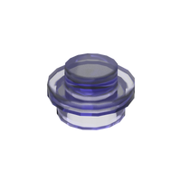 Transparent Purple 4073 1x1 Round Plate Brick – Choose Quantity - Brick-Compatible Bulk Lot