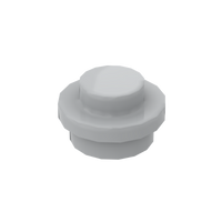 Light Bluish Gray 4073 1x1 Round Plate Brick – Choose Quantity – Brick-Compatible Bulk Lot