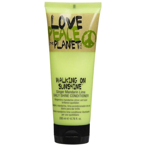 Tigi Love Peace & The Planet Walking On Sunshine Daily Shine Conditioner 6.76 Oz