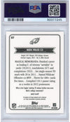Graded 2012 Topps Magic Nick Foles #97 Rookie RC Autograph Football Card PSA 10 Gem Mint