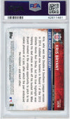 Graded 2015 Topps Update Kris Bryant #US78 Rookie RC Baseball Card PSA 10 Gem Mint