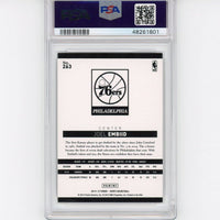 Graded 2014-15 Panini Hoops Joel Embiid #263 Rookie RC Basketball Card PSA 9 Mint
