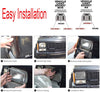 Black Pair 45w 7x6 5x7 6052 6054 H5054 H6054 Hilow Sealed Beam LED Headlights Replacement For Chevy Express Cargo Van 1500
