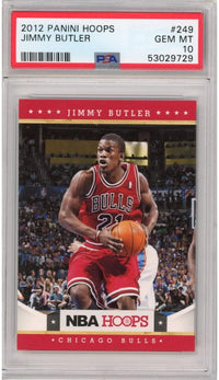 Graded 2012-13 Panini Hoops Jimmy Butler #249 Rookie RC Basketball Card PSA 10 Gem Mint