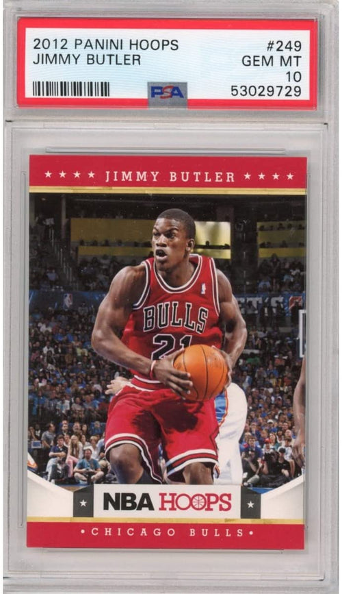 Graded 2012-13 Panini Hoops Jimmy Butler #249 Rookie RC Basketball Card PSA 10 Gem Mint
