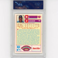 Graded 1986 Sportflics Bo Jackson #40 Rookie RC Baseball Card PSA 10 Gem Mint