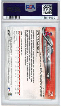Graded 2018 Topps Shohei Ohtani #700 Pitching Rookie RC Baseball Card PSA 10 Gem Mint
