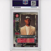 Graded 1997-98 Metal Universe Tim Duncan #66 Rookie RC Basketball Card PSA 8 NM-MT