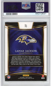 Graded 2018 Panini Select Lamar Jackson #70 Rookie RC Football Card PSA 10 Gem Mint