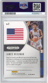 Graded 2020-21 Panini Prizm DP Draft Picks James Wiseman #2 Pink Ice Rookie RC Basketball Card PSA 10 Gem Mint