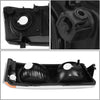 Dna Motoring Hlohcs034pcham Chrome Amber Headlights Compatible With 20032006 Chevy Silveradoavalanche