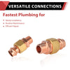 30 Pcs 3/4" Press Copper Union x Male (Lead Free)