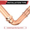 1/2" Press Copper Street Elbow (Lead Free) Plumbingsell