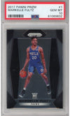 Graded 2017-18 Panini Prizm Markelle Fultz #1 Rookie RC Basketball Card PSA 10 Gem Mint