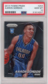 Graded 2014-15 Panini Prizm Aaron Gordon #254 Rookie RC Basketball Card PSA 10 Gem Mint