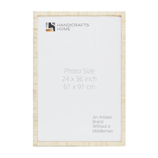 Poster Frames Classic Collection Bone Inlay, White ,2 Sizes