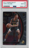 Graded 2017-18 Panini Select John Collins #45 Rookie RC Basketball Card PSA 10 Gem Mint