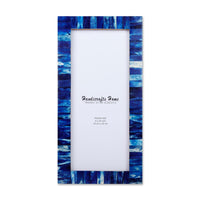 Poster Frames Classic Collection Bone Inlay, Blue, 6 Sizes