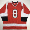 Autographed/Signed Dave Schultz The Hammer Philadelphia Orange Hockey Jersey JSA COA