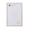 Mother of Pearl Poster Frames, White, 2 Sizes
