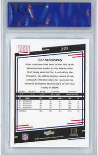 Graded 2004 Score Eli Manning #371 Glossy Rookie RC Football Card PSA 10 Gem Mint