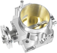 SPDZ1 70mm Silver Billet Aluminum Throttle Body For Integra RSX DC5 Civic SI EP3 K20 K20A K-Series