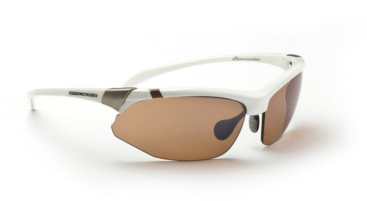 Optic Nerve Hermosa Sunglasses, Shiny White
