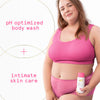 Dove Whole Body & Intimate Wash for Women - Gynecologist Tested Unscented Feminine Wash For Sensitive Skin, 8 oz