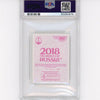 Graded 2018 Panini World Cup Kylian Mbappe #197 Stickers Pink Back Rookie RC Soccer Card PSA 10 Gem Mint