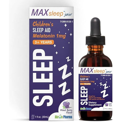 MAX SLEEP JR CHLD MELATONIN 1M