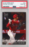 Graded 2018 Topps Now Shohei Ohtani #42 Rookie RC Baseball Card PSA 10 Gem Mint
