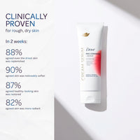 Dove Body Cream Serum Pro-Ceramide + Repair for Rough, Extremely Dry Skin, with Hyaluronic Acid, Niacinamide and Natural Moisturizing Factors Lotion, 8 oz
